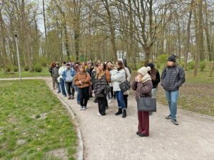 Wizyta studentów w Centrum Rzeźby Polskiej w Orońsku