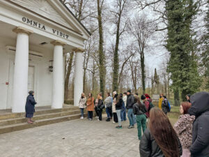 Wizyta studentów w Centrum Rzeźby Polskiej w Orońsku